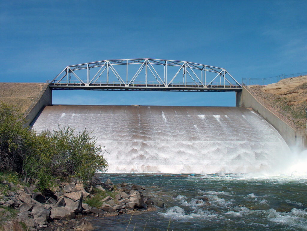 Photo of Fresno Dam on the Milk River
