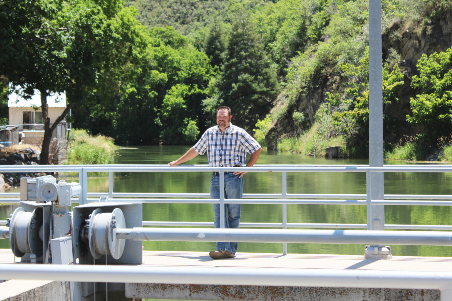 Jeremy Sorensen of the Strawberry Water Users Association Irrigation